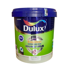 Sơn nội thất Dulux EasyClean Chống Bám Bẩn Kháng Virus - Bóng E017B - 15L